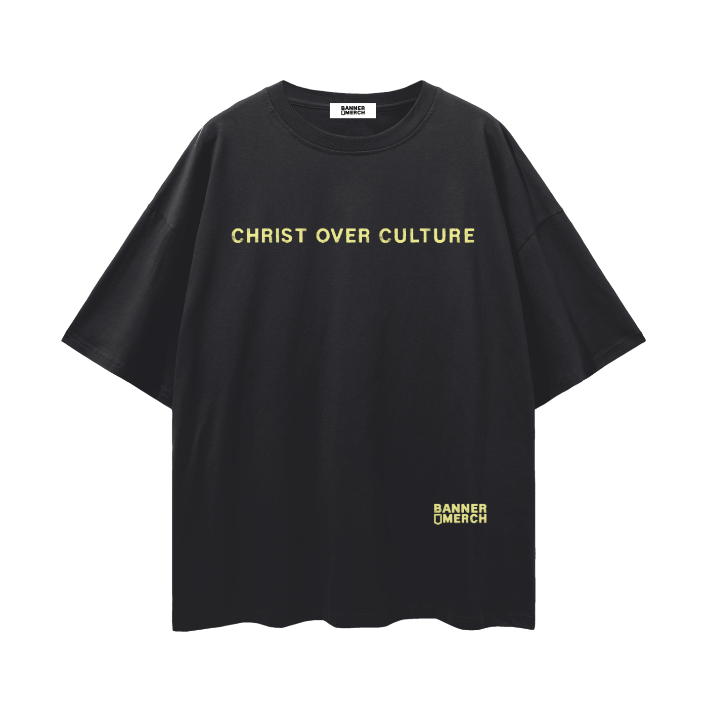 Christ Over Culture Black Tee